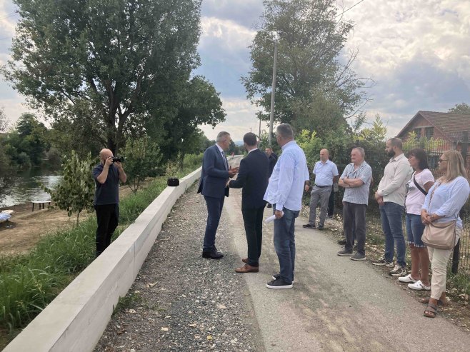 Minić obišao sistem zaštite od poplava u Tukovima