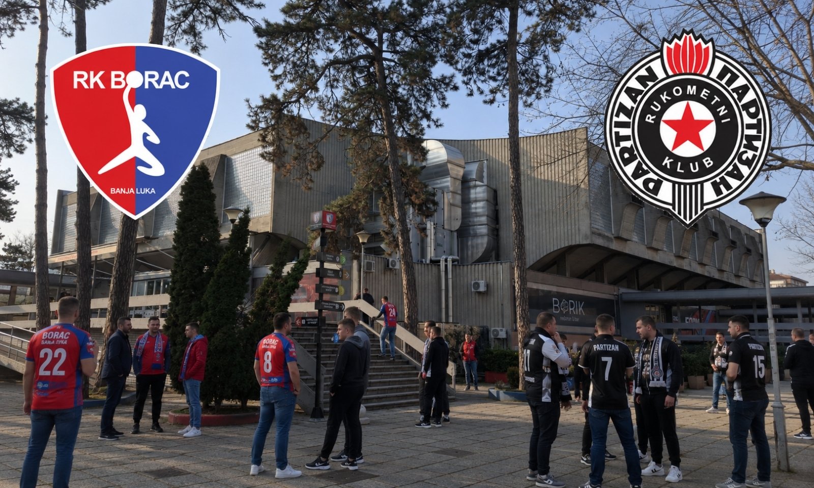U dvorani Borik 30. septembra: Borac i Partizan u okviru jubilarnog Svesrpskog kupa