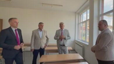 Golubović u Nevesinju: Obnovljena osnovna škola, slijedi sanacija srednje škole