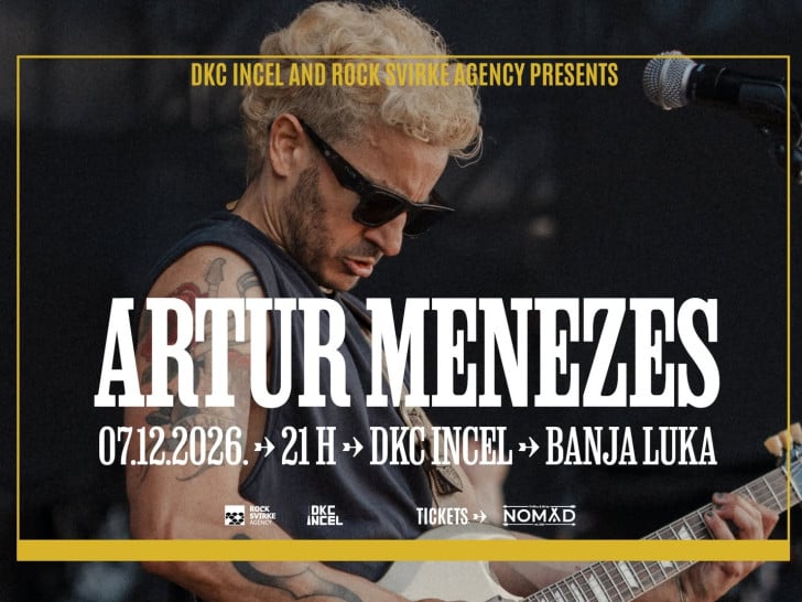 Artur Menezes u Banjaluci: Brazilski virtuoz predstavlja novi album u DKC "Incel"