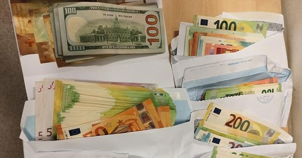 Neprijavljena gotovina na granici donijela državljaninu BiH kaznu od 11.490 evra