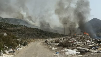 Buknuo požar na deponiji Obodina kod Trebinja