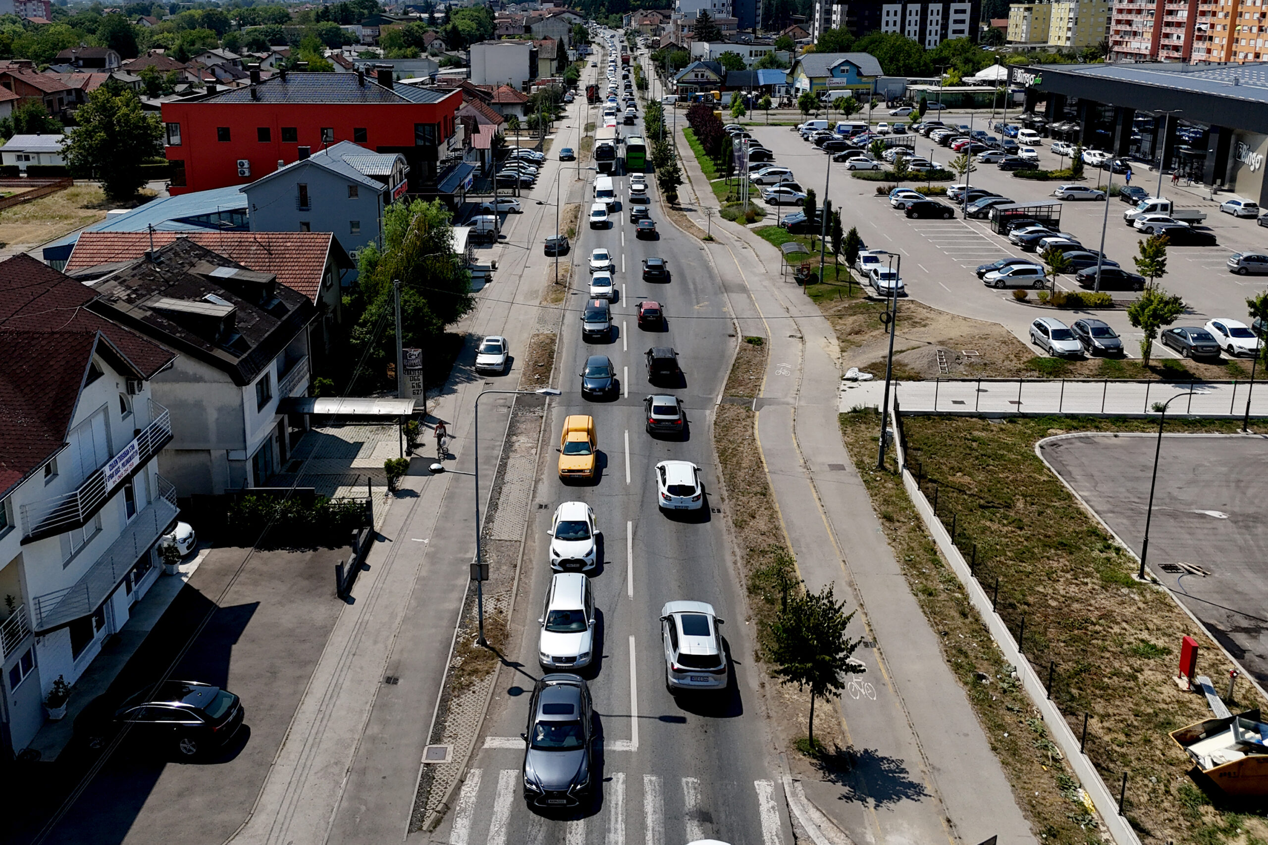 AMS: pojačana frekvencija vozila i kolone na putu Banjaluka-Klašnice