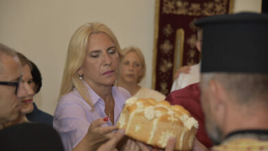 Cvijanovićeva: Preobraženje nek' Prnjavoru donese zdravlje, slogu i blagostanje