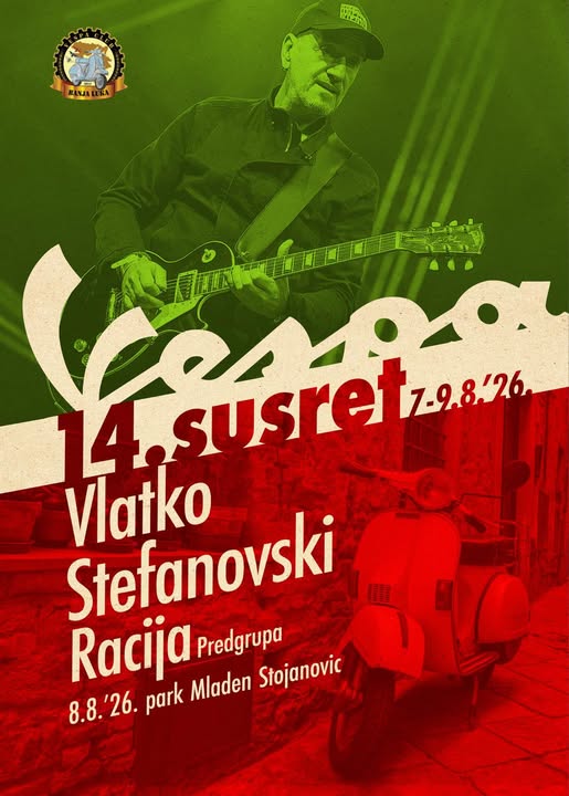 Vespa susreti od 7. do 9. avgusta u Banjaluci
