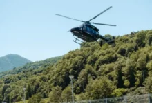 U toku je gašenje požara kod Trebinja, angažovan i helikopter MUP-a Srpske