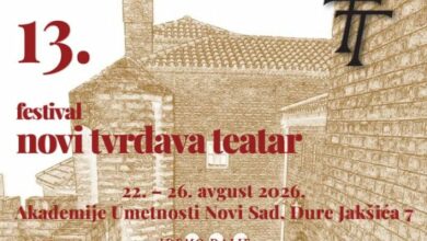 „Novi tvrđava teatar“ od 22. do 26. avgusta u Novom Sadu
