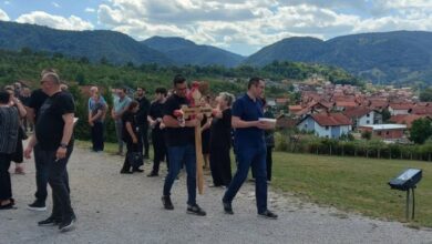 Sahrana Dragane Antešević u Kotor Varošu: Dirljiv oproštaj od stradale u Dalmaciji