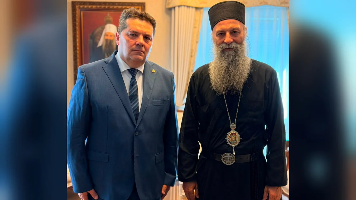 Stevandić sa patrijarhom Porfirijem o SPC kao temelju tradicije