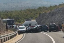 U teškoj nesreći kod Stoca povrijeđeno više osoba