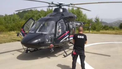 Helikopter MUP-a Srpske se priključuje gašenju požara na Trebeviću