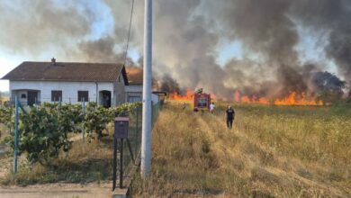 Požar kod Laktaša progutao objekat, evakuisano stanovništvo
