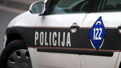 Sudar tri vozila na magistralnom putu M-17, jedna osoba povrijeđena