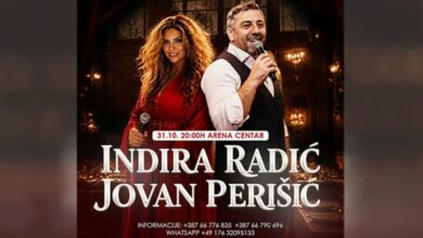 Radić i Perišić 31. oktobra u Areni Centar