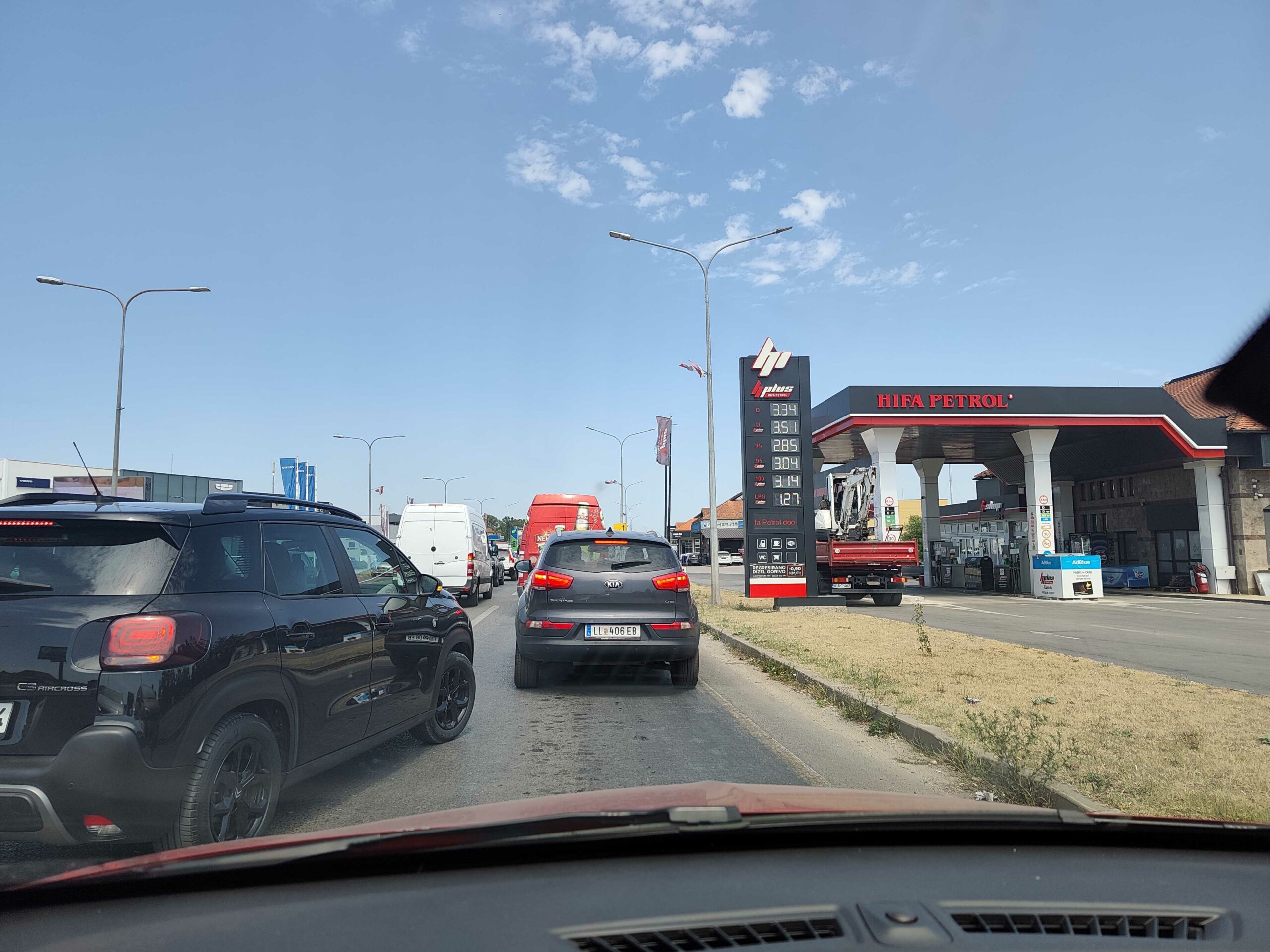 Gužva na putu Banjaluka Laktaši, čeka se najmanje 20 minuta