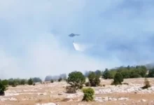Požar kod Nevesinja: Helikopter MUP-a Srpske gasi vatru