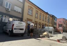 Potapajući stubići u Gajevoj: Radovi pri kraju, evo ko će ulaziti u pješačku zonu