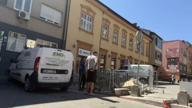 Potapajući stubići u Gajevoj: Radovi pri kraju, evo ko će ulaziti u pješačku zonu