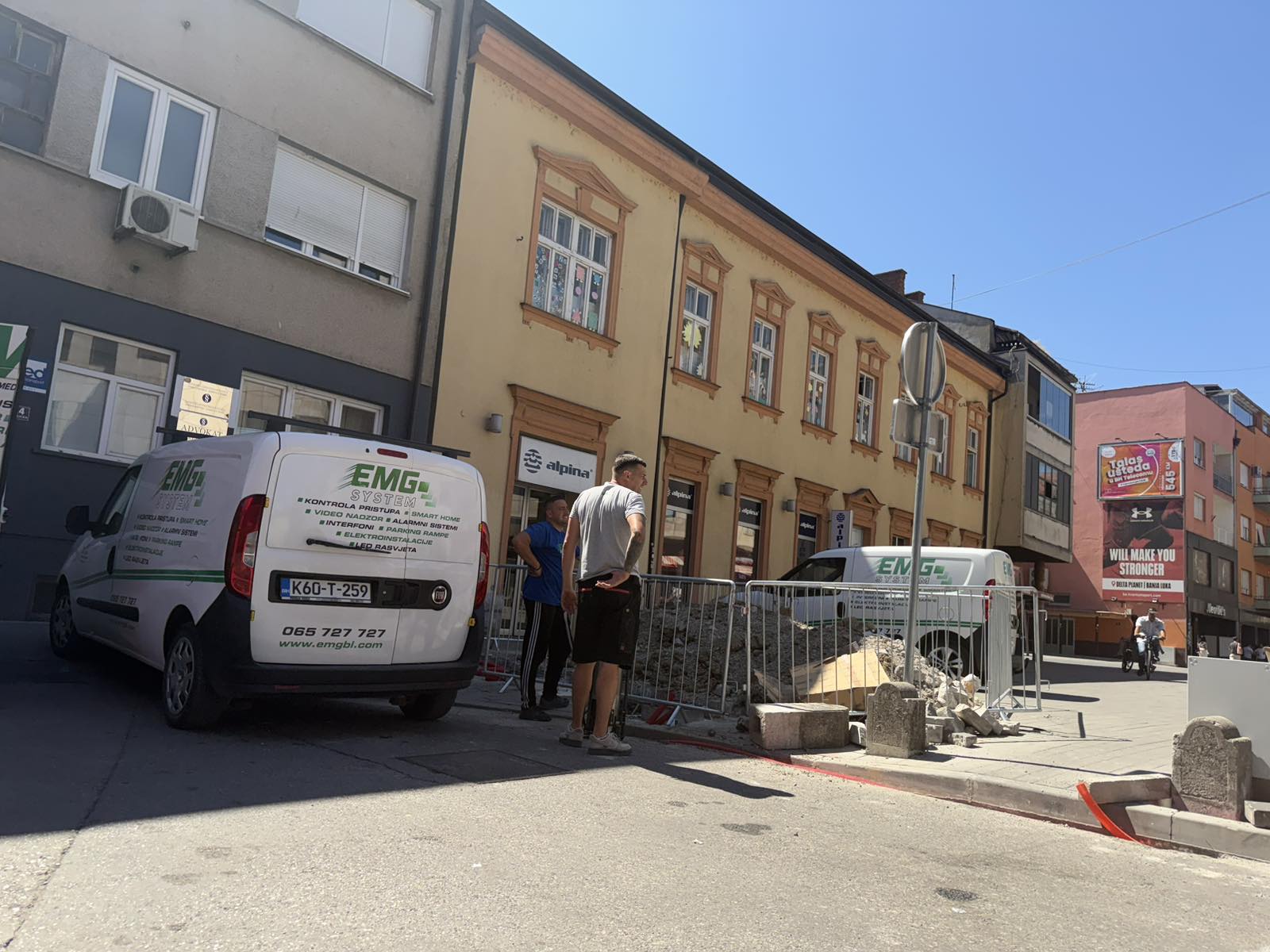 Potapajući stubići u Gajevoj: Radovi pri kraju, evo ko će ulaziti u pješačku zonu