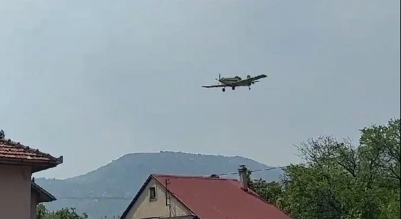 Er traktor iz Mostara prvi put u akciji gašenja požara u Trebinju