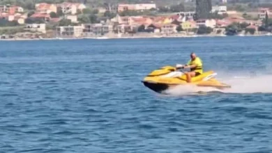 Vozač džet skija ometao protivpožarne avione kod Nina
