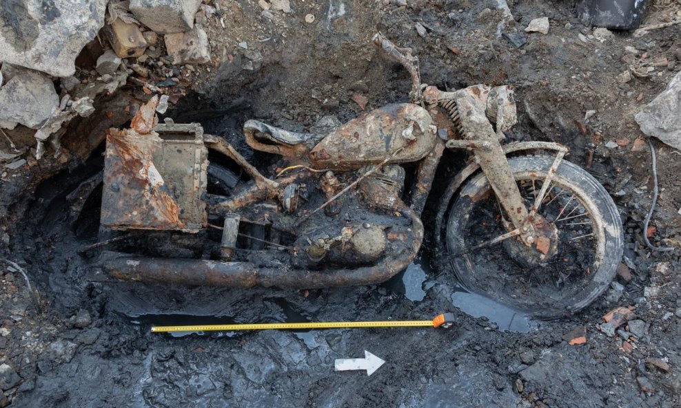 Ostaci vojnika Vermahta i motocikl izvučeni iz Dunava kod Budimpešte