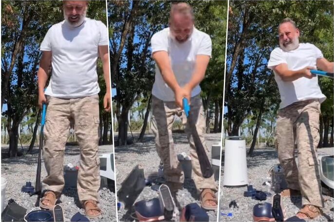 Branko Babić objasnio zašto je metalnom šipkom razbio opremu za bebe