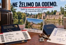 NE ŽELIMO DA ODEMO