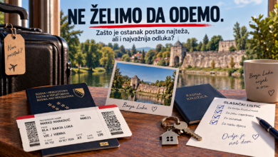 NE ŽELIMO DA ODEMO