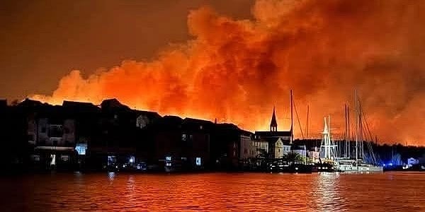 Kritična noć u Milni: Veliki požar na Braču se ponovo rasplamsao, stanovnici bježe