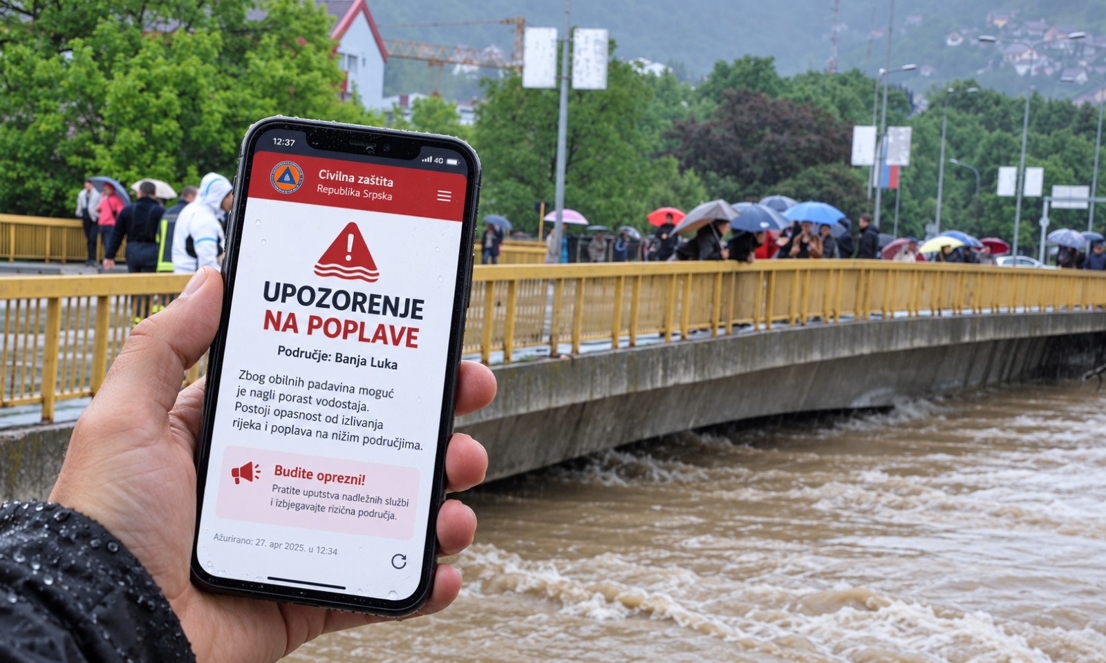 U pripremi sistem ranog uzbunjivanja: Banjaluka izdvojila 117.000 KM za projekat