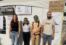 Aerozagađenje u Banjaluci ponovo u fokusu: Održan performans na Trgu Krajine