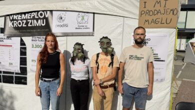 Aerozagađenje u Banjaluci ponovo u fokusu: Održan performans na Trgu Krajine