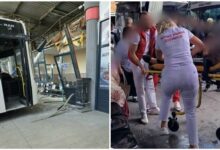 Nesreća u Živinicama: Autobus udario u stanicu, povrijeđene tri osobe