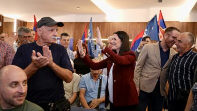 Kandidati Narodnog fronta predstavljeni u Banjaluci: Trivićeva najavila uvođenje jednog primanja iz budžeta