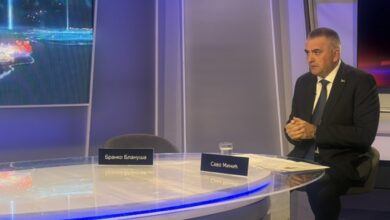 Savo Minić o nedolasku Blanuše: Prazna stolica u studiju umjesto odgovora narodu