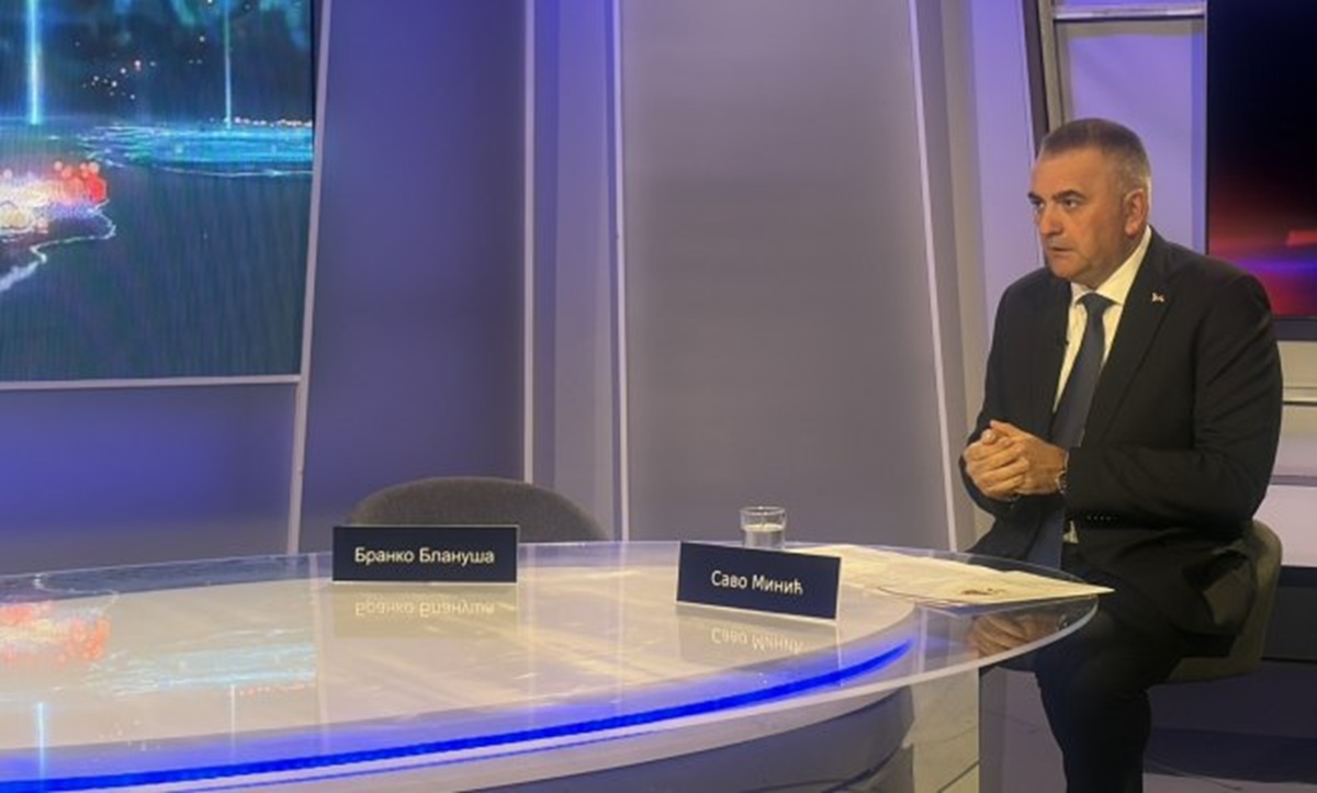 Savo Minić o nedolasku Blanuše: Prazna stolica u studiju umjesto odgovora narodu