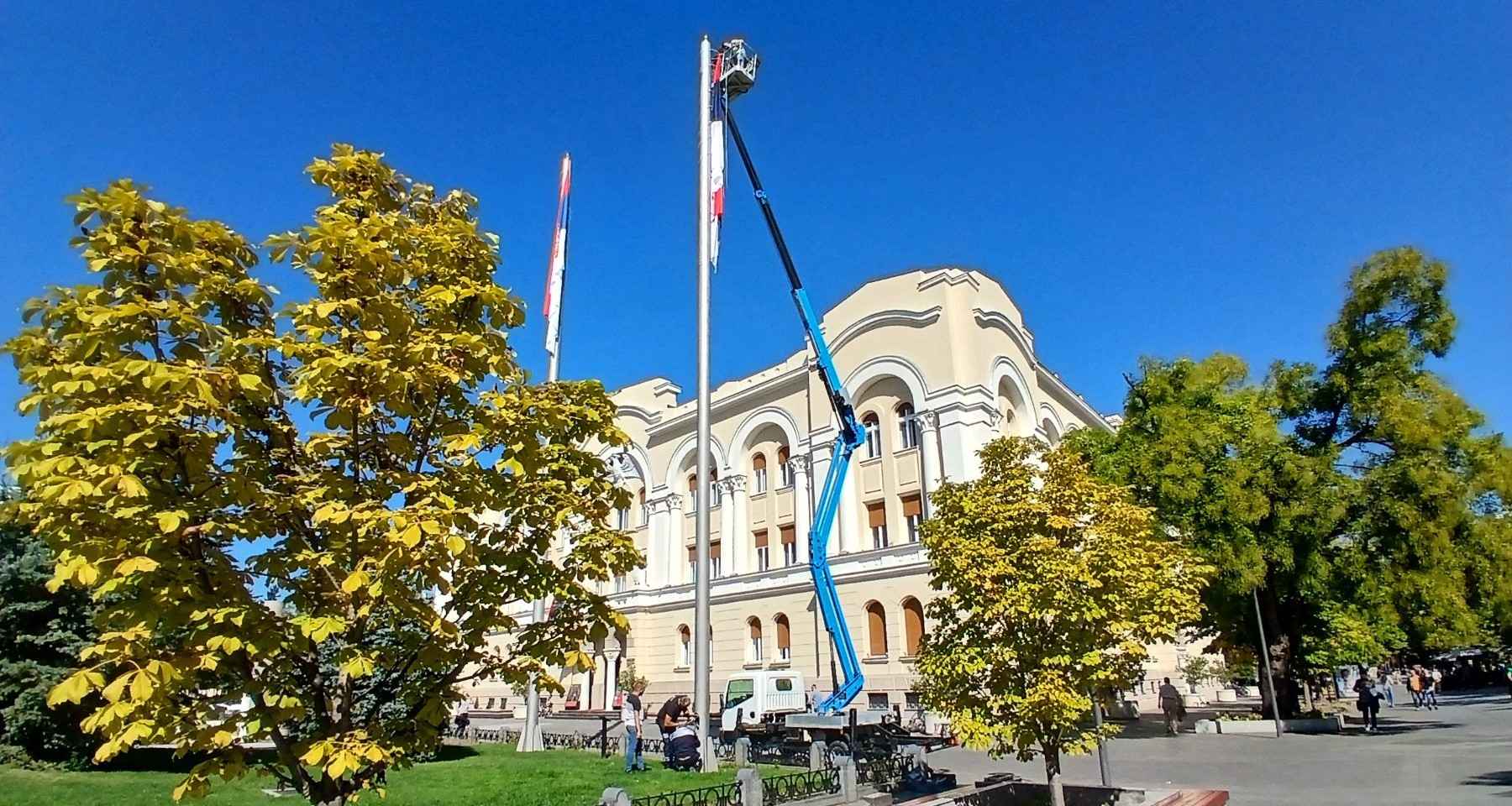 Radovi u centru Banjaluke privukli pažnju: Poznato šta se radi kod Hrama