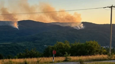 Bukti požar u Drvaru: Vatra na 500 metara od kuća, stiže pomoć iz Banjaluke i Laktaša