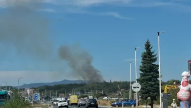 Požar u Prijakovcima: Vatrogasci na terenu, dim se nadvio nad naseljem