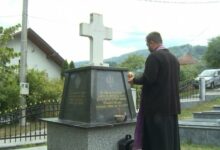 Služen pomen za stradale Konjičane u Višegradu
