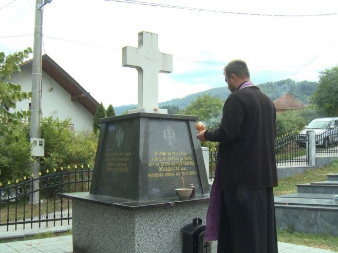 Služen pomen za stradale Konjičane u Višegradu