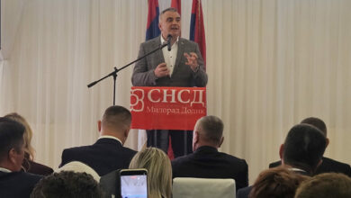 Savo Minić u Gacku poručio da srpski narod ne smije dozvoliti nametanja