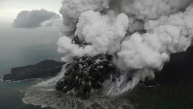 Aktivnost vulkana Anak Krakatau ne jenjava: Oblak pepela na 14 kilometara
