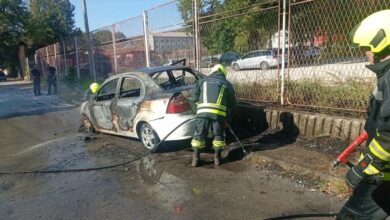 U Banjaluci požari automobila i bagera: Vatrogasci imali osam intervencija