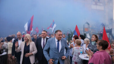Željka Cvijanović u Banjaluci: Prijatno veče i neposredan razgovor sa građanima