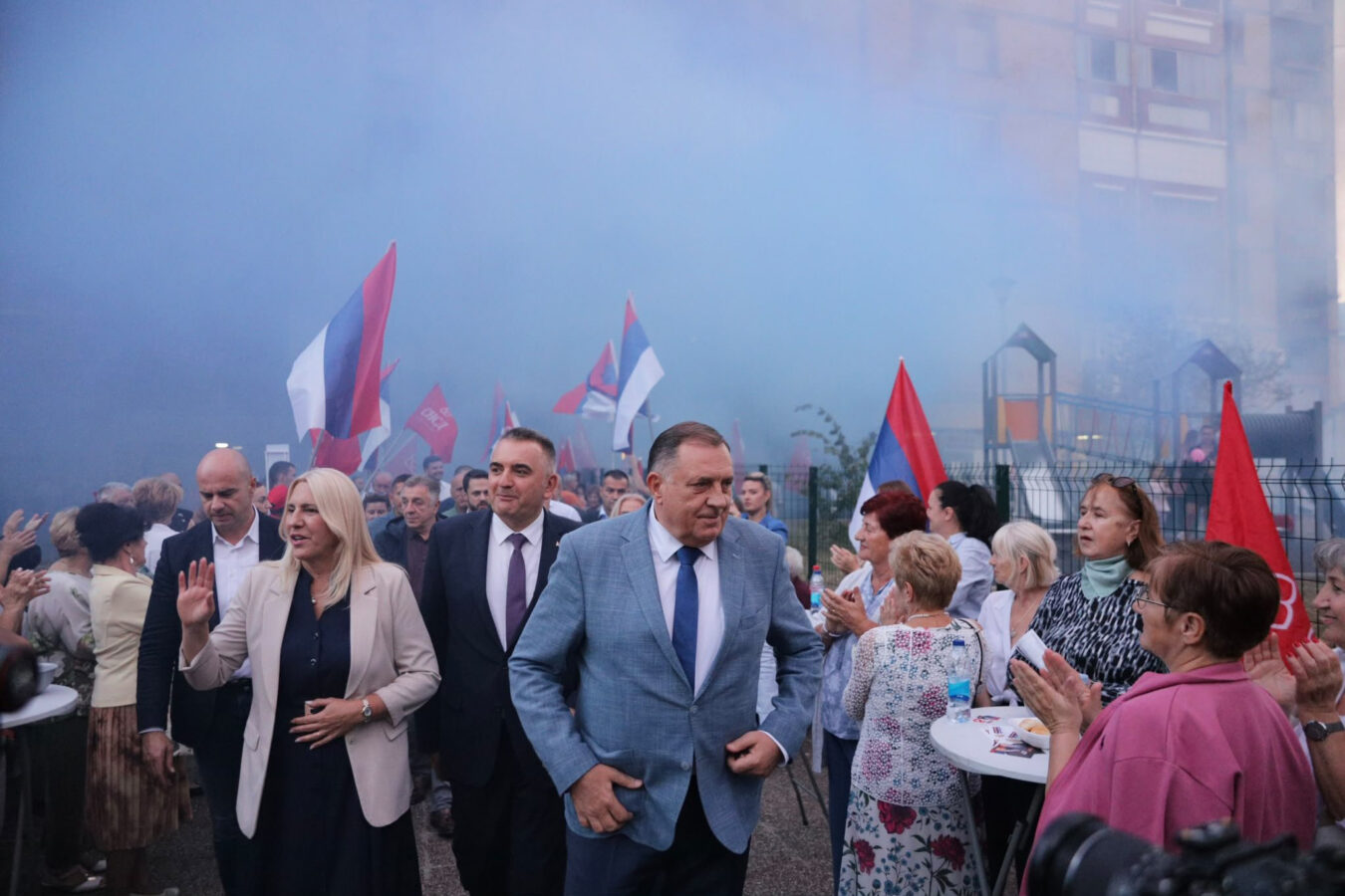 Željka Cvijanović u Banjaluci: Prijatno veče i neposredan razgovor sa građanima