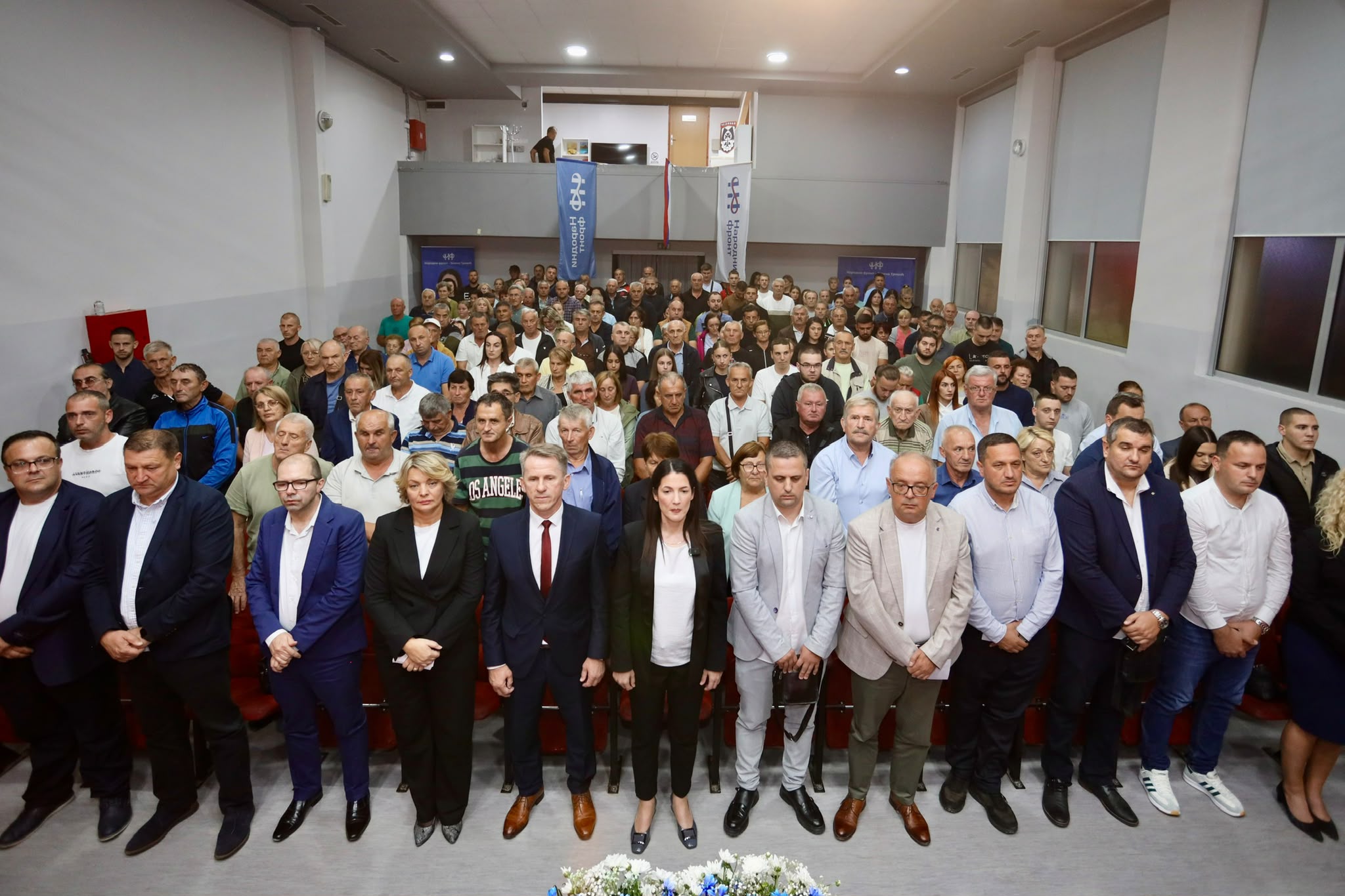 Skup Narodnog fronta u Čelincu: Predstavljeni kandidati i ekonomski program