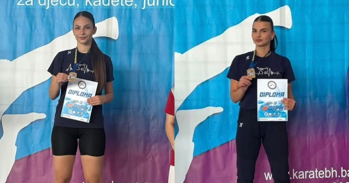 Svjetsko prvenstvo u karateu veliki cilj za Janu i Kristinu