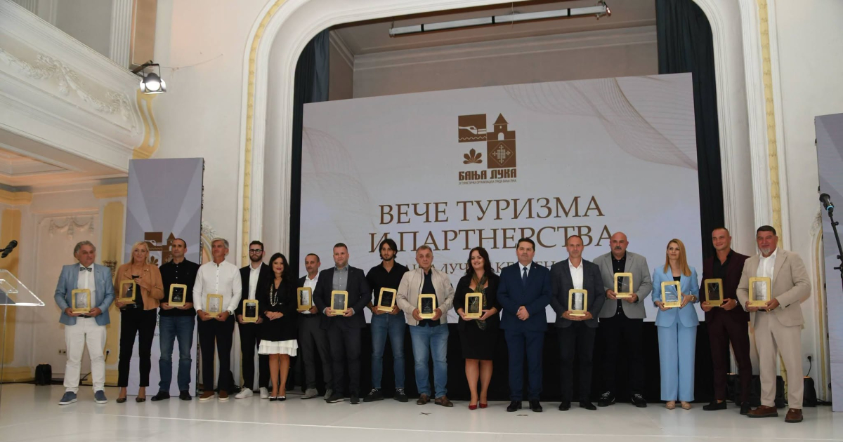 Turistička organizacija grada Banjaluka obilježila 23 godine rada i dodijelila priznanja